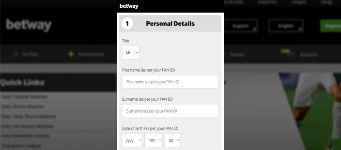 Sign Up" or "Register" button